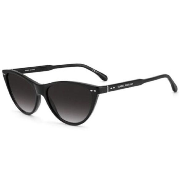 ISABEL MARANT Black/Smoke Gradient Cat Eye Sunglasses IM 0079/S - Picture 1 of 11
